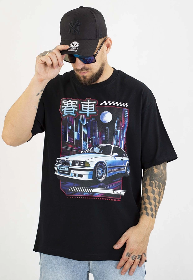 T-shirt Jigga Wear Baggy Beemer czarny