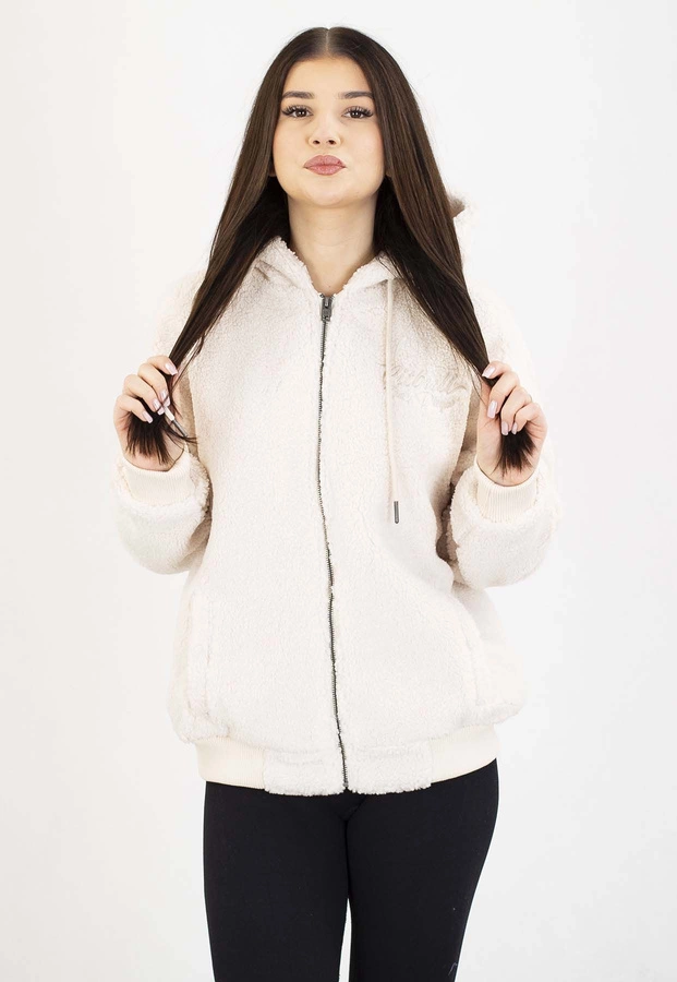 Bluza Pit Bull Z Kapturem ZIP Daisy light beige