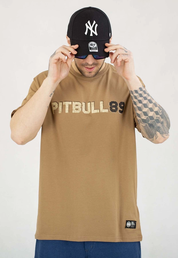 T-shirt Pit Bull 170 Dog 89 coyote brown