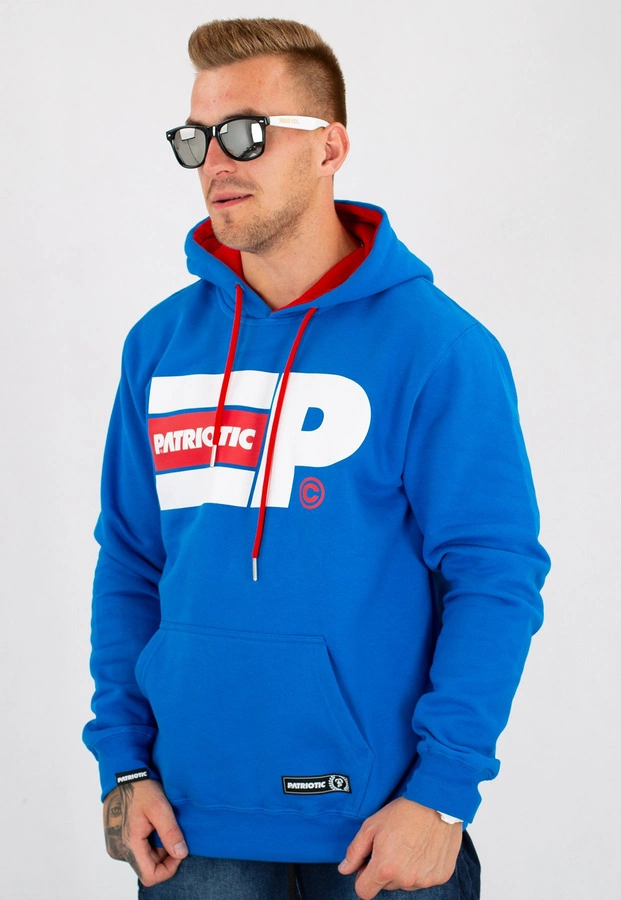 Bluza Patriotic P Big Flag niebieska
