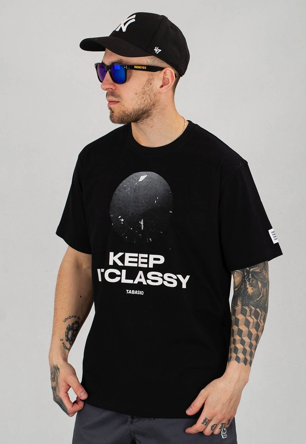 T-shirt Tabasko Moon czarny