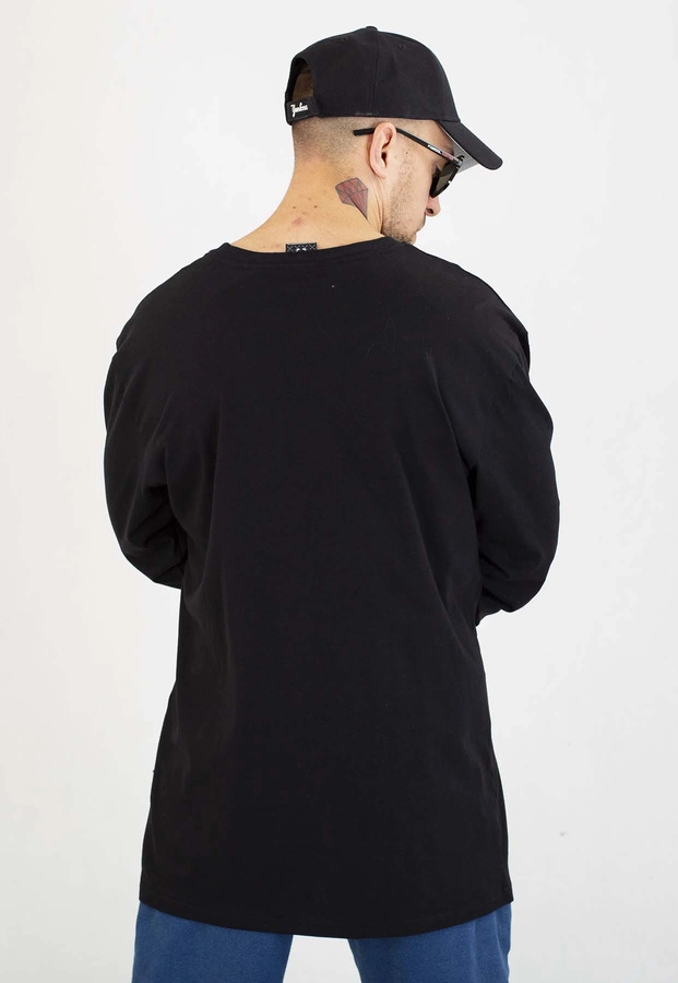 Longsleeve Diil Laur czarno żółty