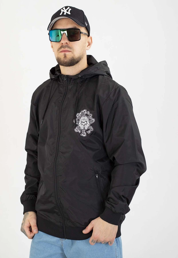 Kurtka Brain Dead Familia Circle Logo czarna