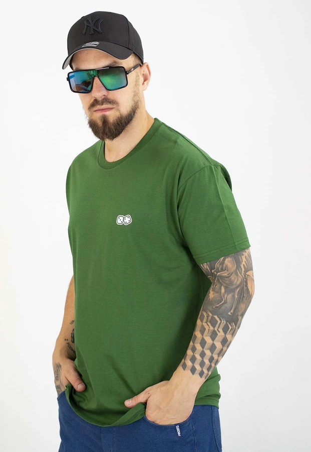 T-shirt Lucky Dice Small Dice zielony