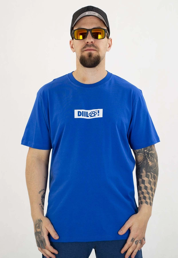 T-shirt Diil Kastet chabrowy