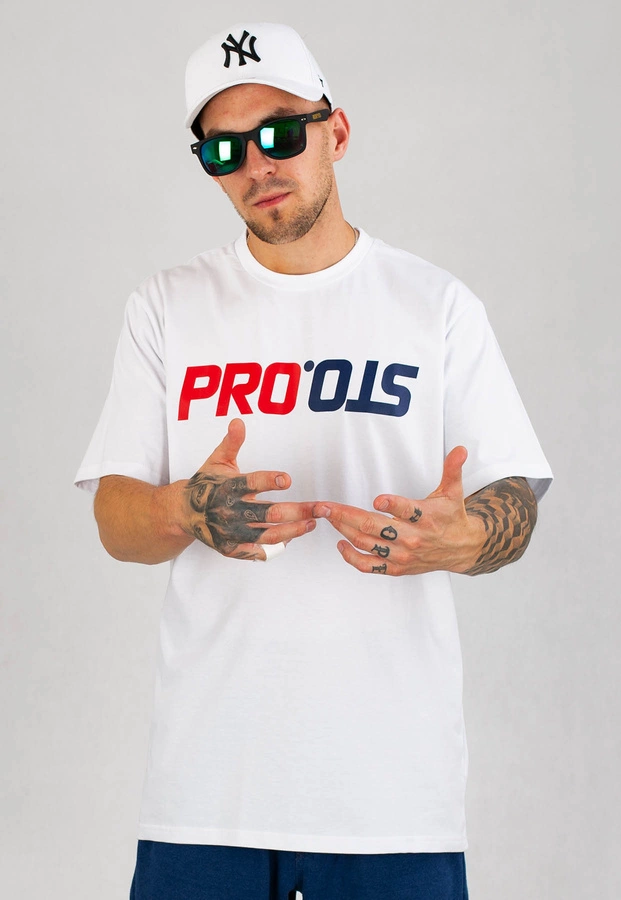 T-shirt Prosto UPS biały