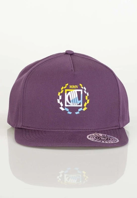 Czapka Snapback Diil Small Laur Color fioletowa