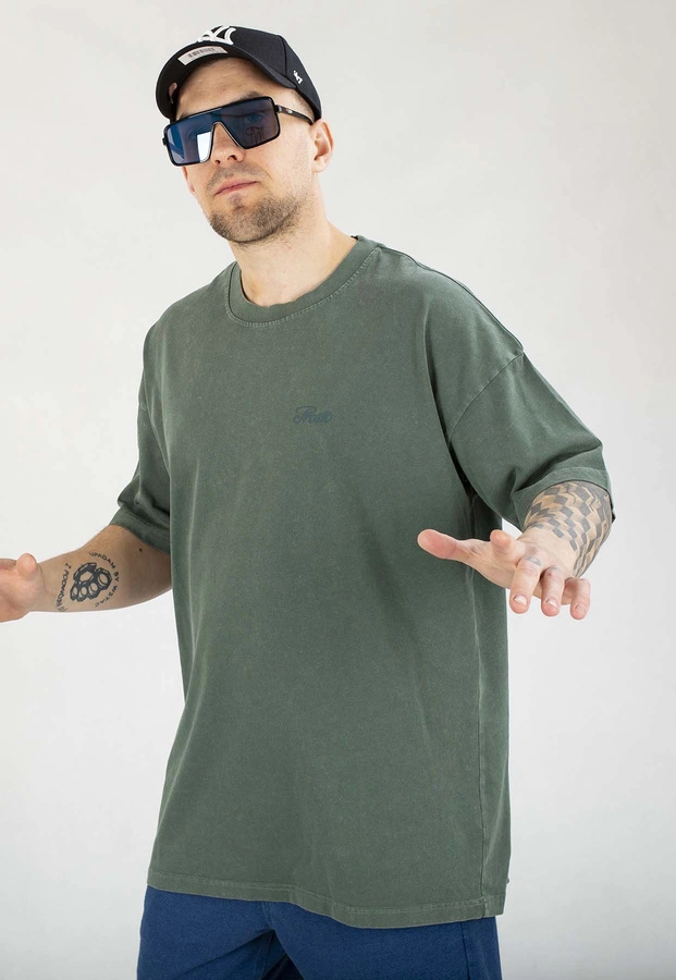 T-shirt Prosto Baggy Hex zielony