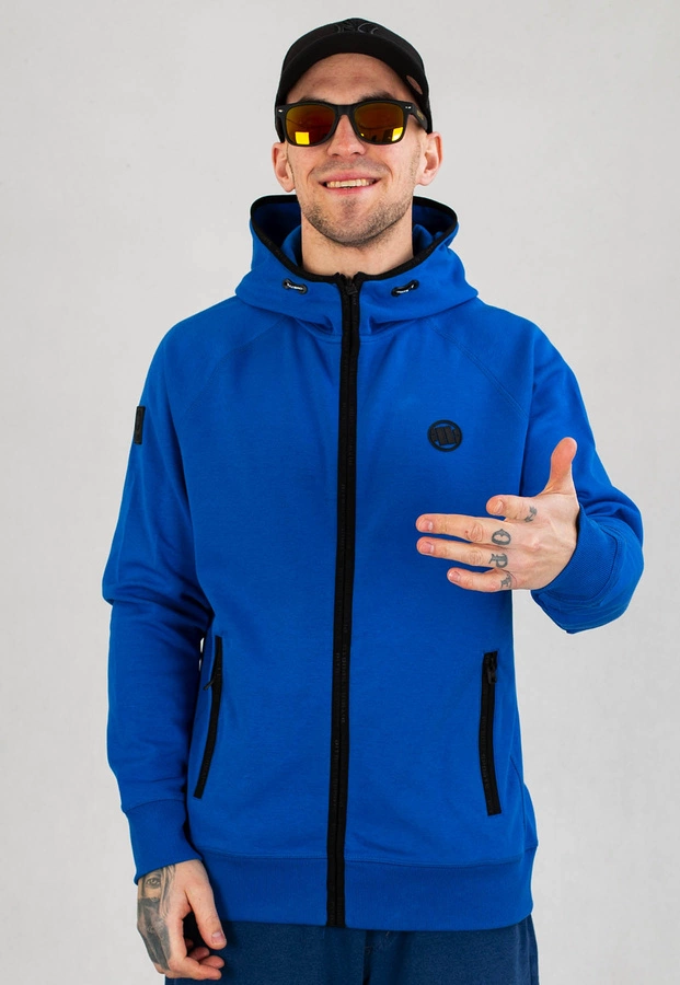 Bluza Pit Bull Zip Harris Hilltop niebieska