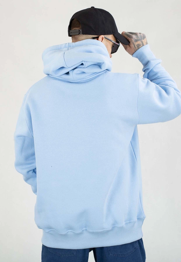 Bluza Diil Z Kapturem Laur błękitna