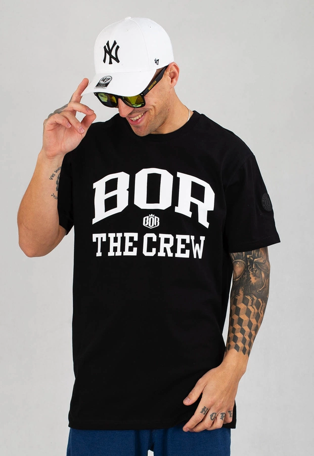 T-shirt B.O.R. Biuro Ochrony Rapu The Crew czarny