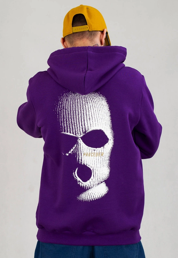 Bluza Chada Hoodie Balaclava fioletowa