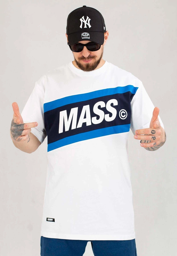 T-shirt Mass Rust biały