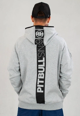 Bluza Pit Bull Z Kapturem Stafford szara