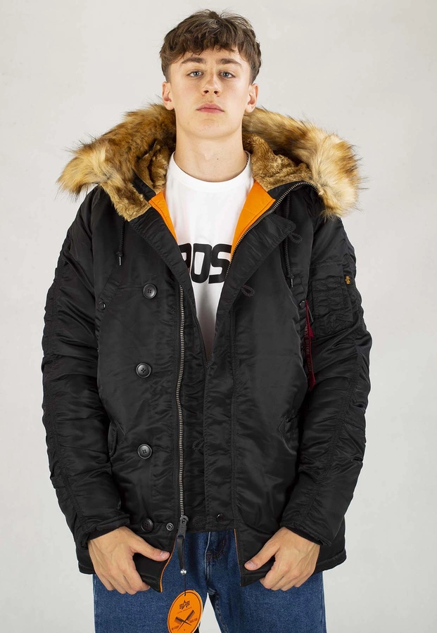 Kurtka Alpha Industries Zimowa N3B VF 59 103141 czarna