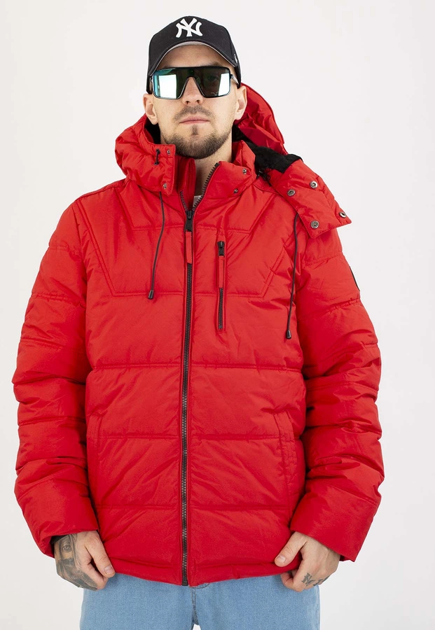 Kurtka Pit Bull Zimowa Piedmont fluo red