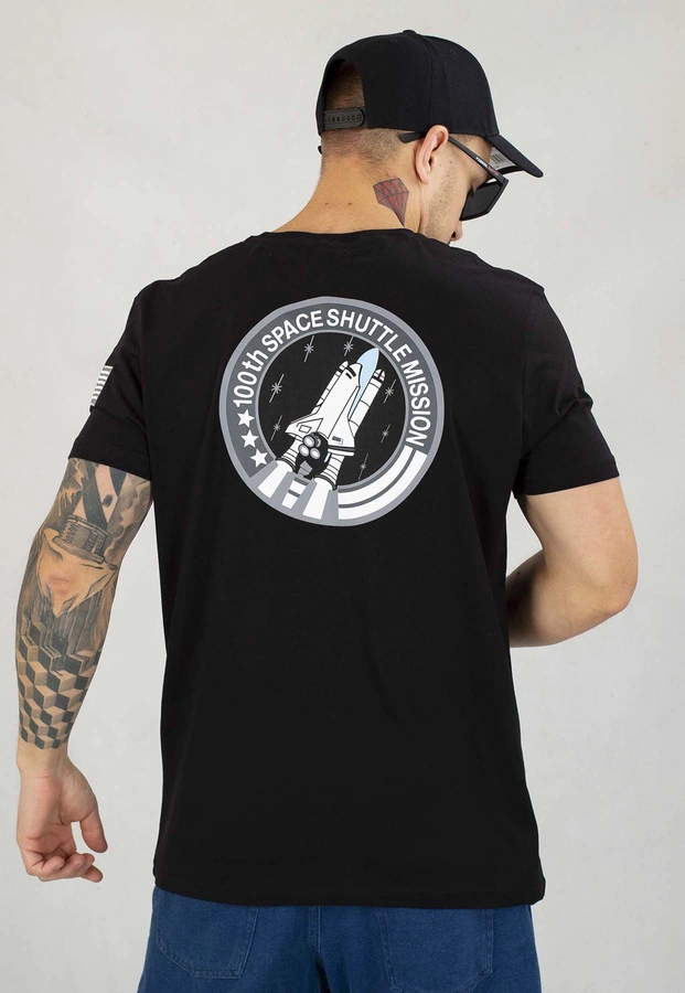 T-shirt Alpha Industries Space Shuttle 176507 czarny