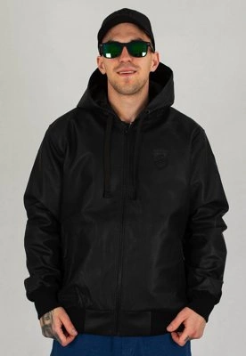 Kurtka Dudek P56 Herb Leather czarna