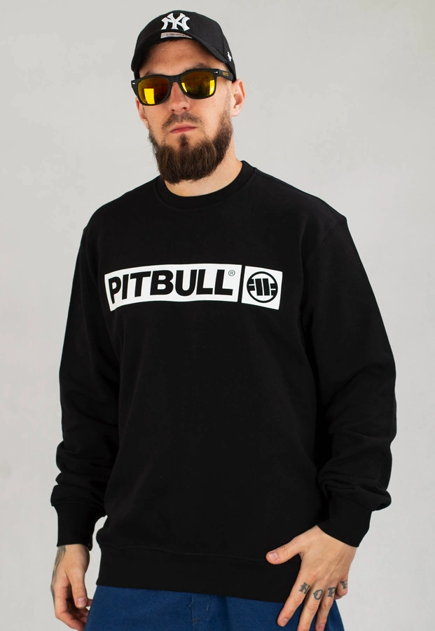 Bluza Pit Bull Bez Kaptura Terry Hilltop czarna