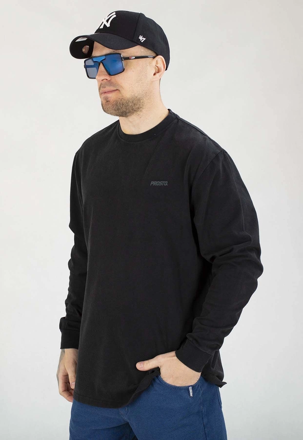 Longsleeve Prosto Ston grafitowy