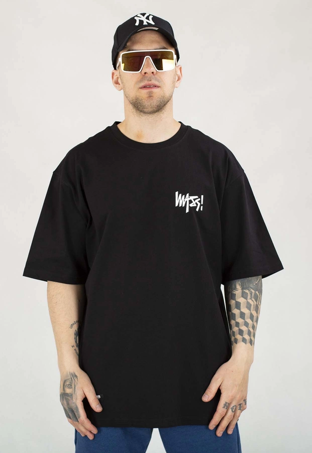 T-shirt Mass Maoi czarny