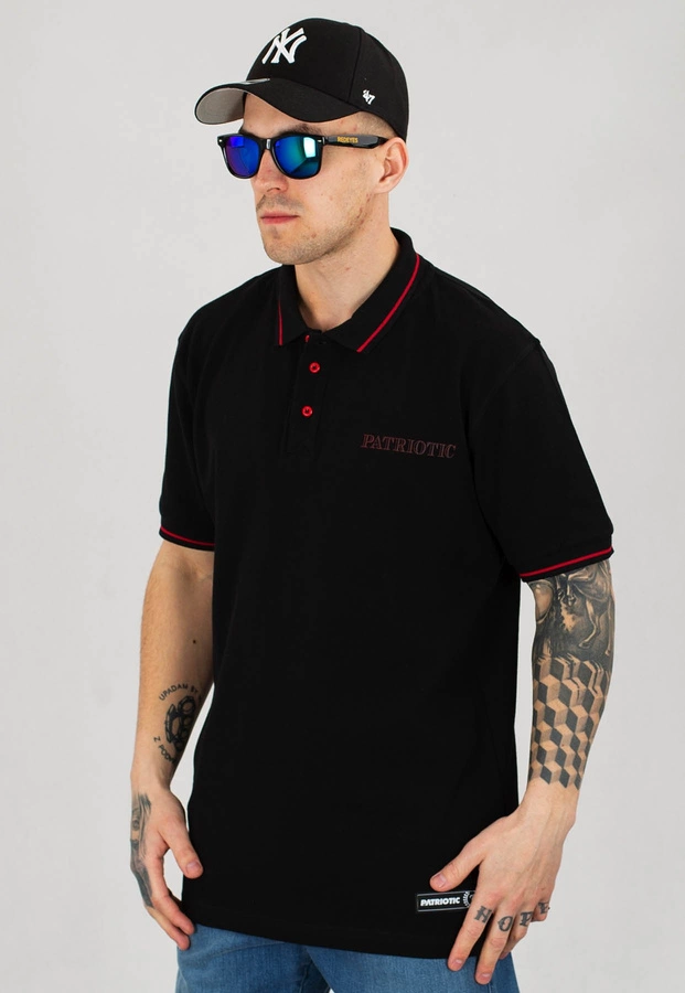 Polo Patriotic Red Shadow czarny