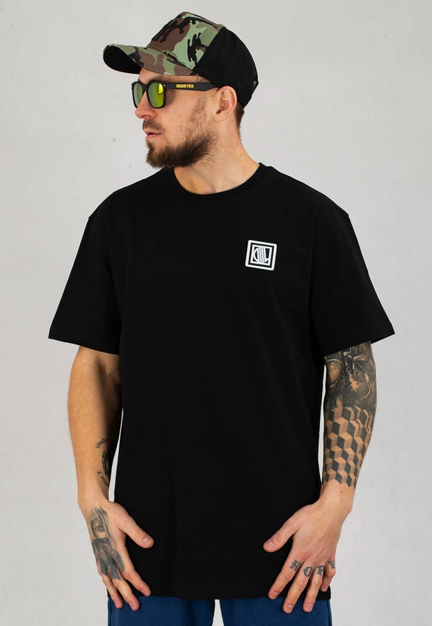 T-shirt Diil Small Square czarny