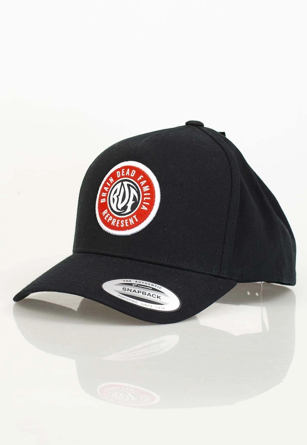 Czapka Snapback Brain Dead Familia Circle Logo czarna