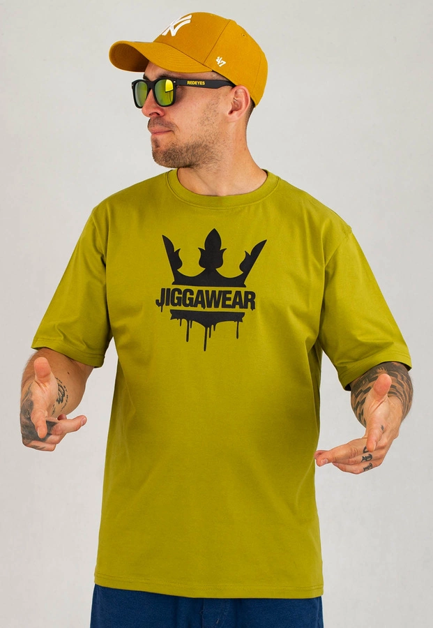 T-shirt Jigga Wear Painted Logo khaki