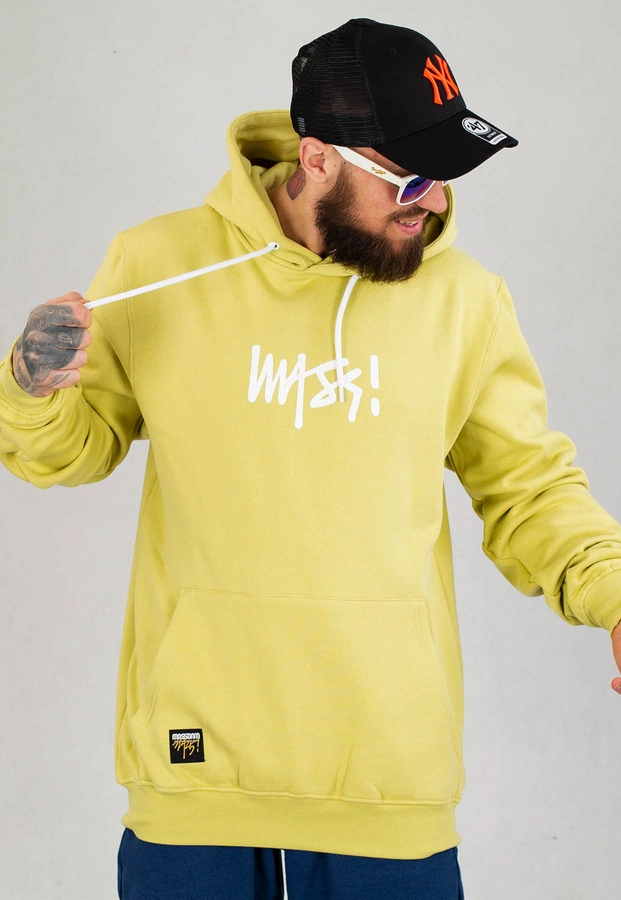 Bluza Mass Hoodie Signature Anniversary beżowa