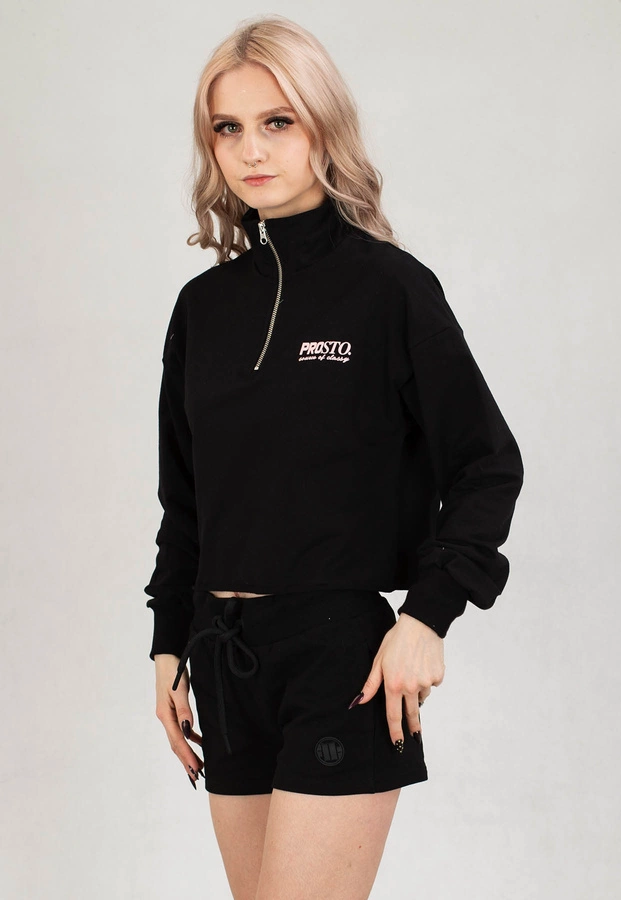 Bluza Prosto ZIP Genuma czarna