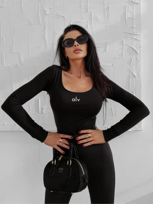 Longsleeve Olavoga Hazzy czarny