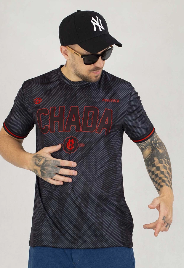 T-shirt Chada Akademiks FBL czarny