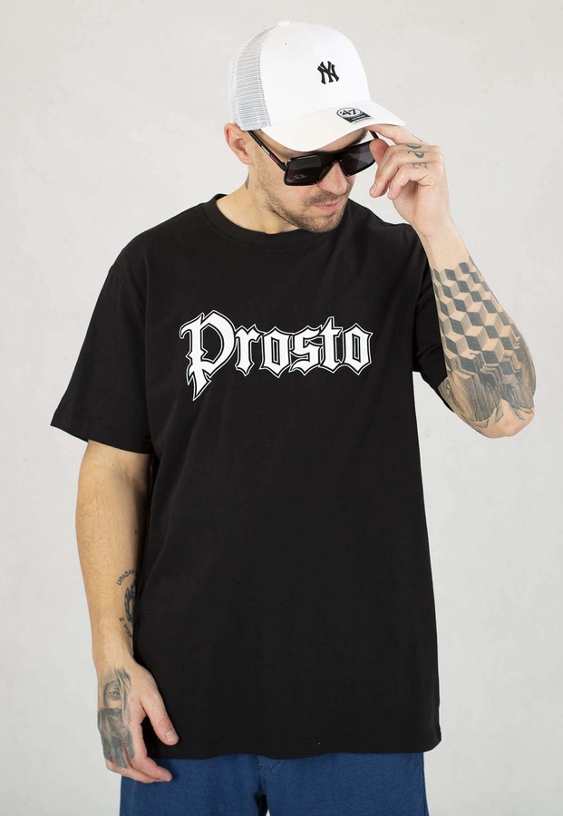 T-shirt Prosto Traz czarny