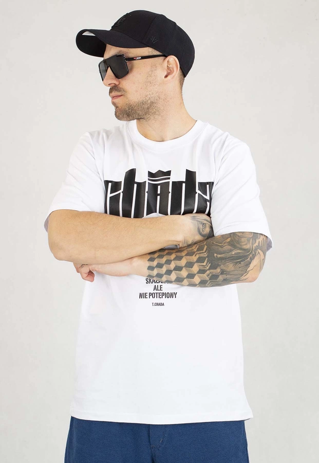 T-shirt Chada Handcuff DS biały