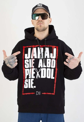 Bluza Demonologia Z Kapturem Jaraj Się czarna