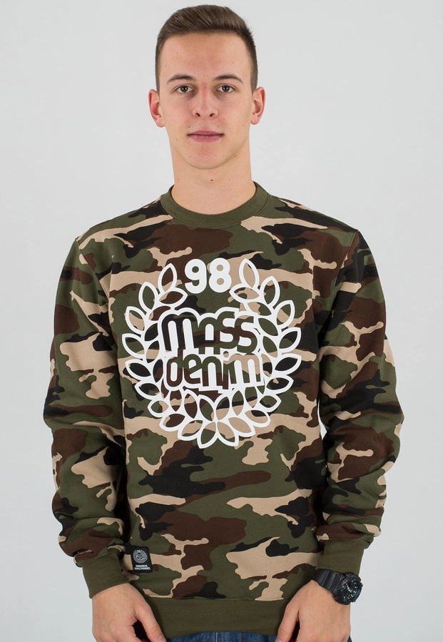 Bluza Mass Base woodland camo