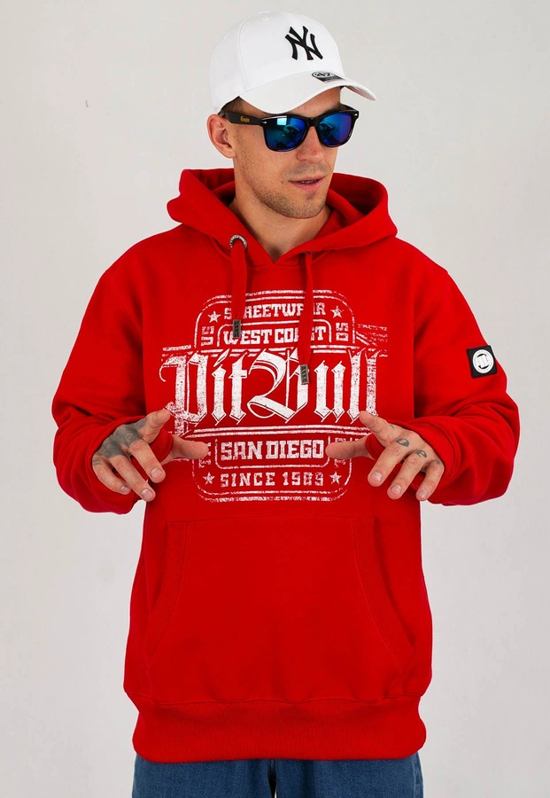 Bluza Pit Bull San Diego IV czerwona