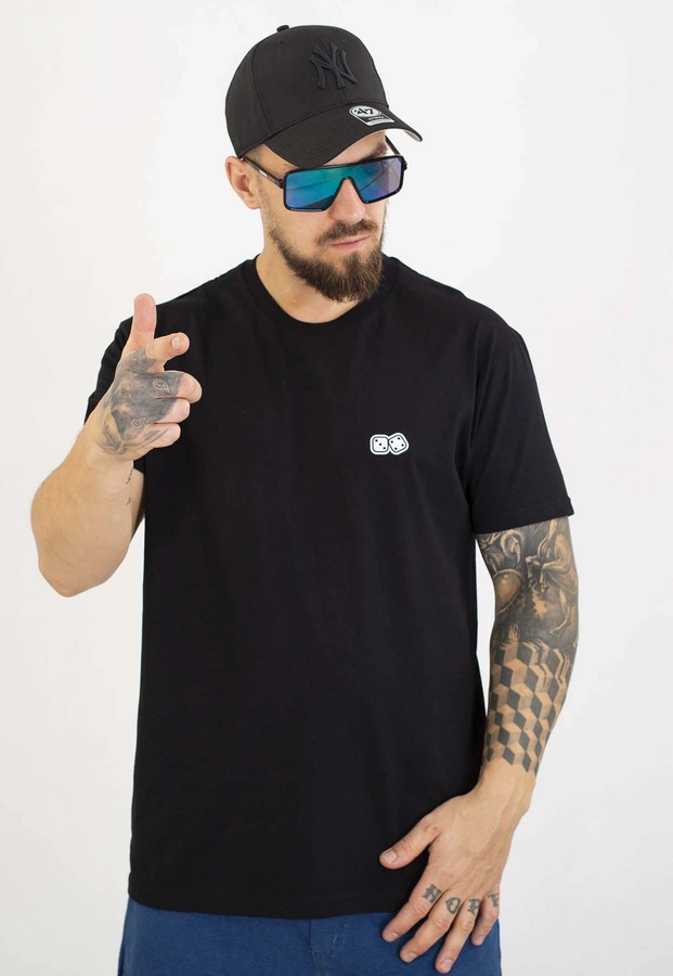 T-shirt Lucky Dice 2 x Small Dice czarny 