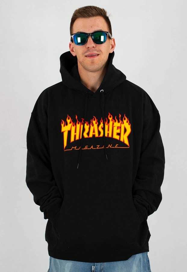 Bluza Thrasher Flame czarna