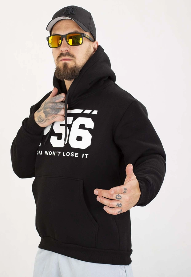 Bluza Dudek P56 Z Kapturem You Won't czarna