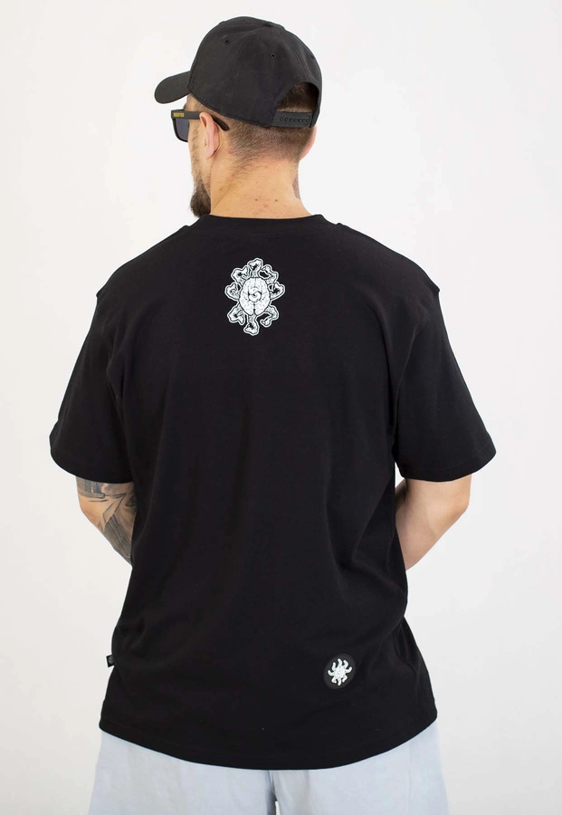 T-shirt Brain Dead Familia Circle Logo czarny