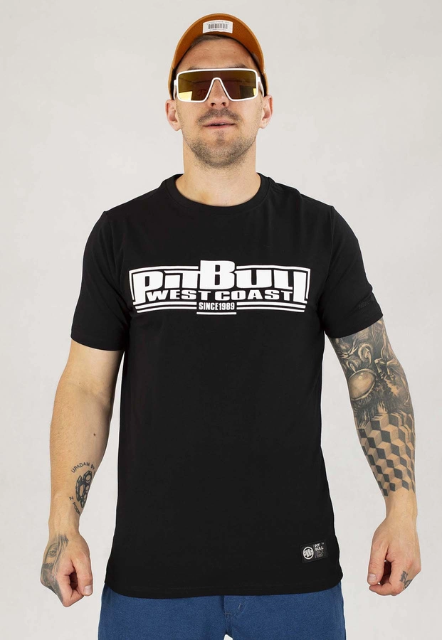 T-shirt Pit Bull Classic Boxing czarny