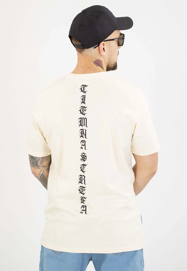 T-shirt Ciemna Strefa Chicano Gotyk beżowy