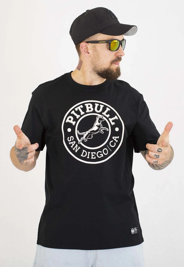 T-shirt Pit Bull San Diego Ca 170 black