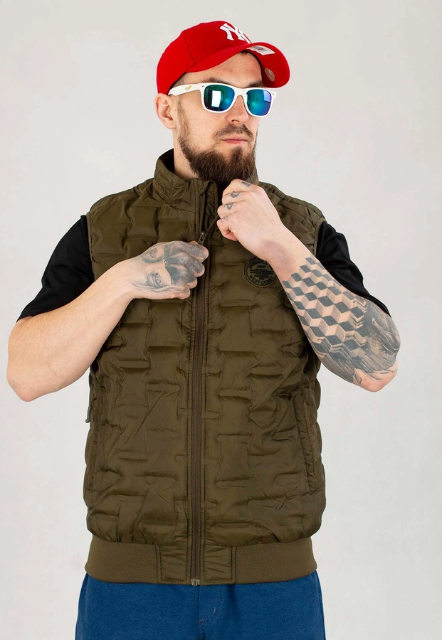 Bezrękawnik Pit Bull Vest oliwkowy