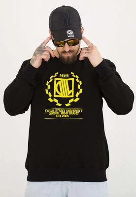 Bluza Diil Bez Kaptura Laur czarno złota