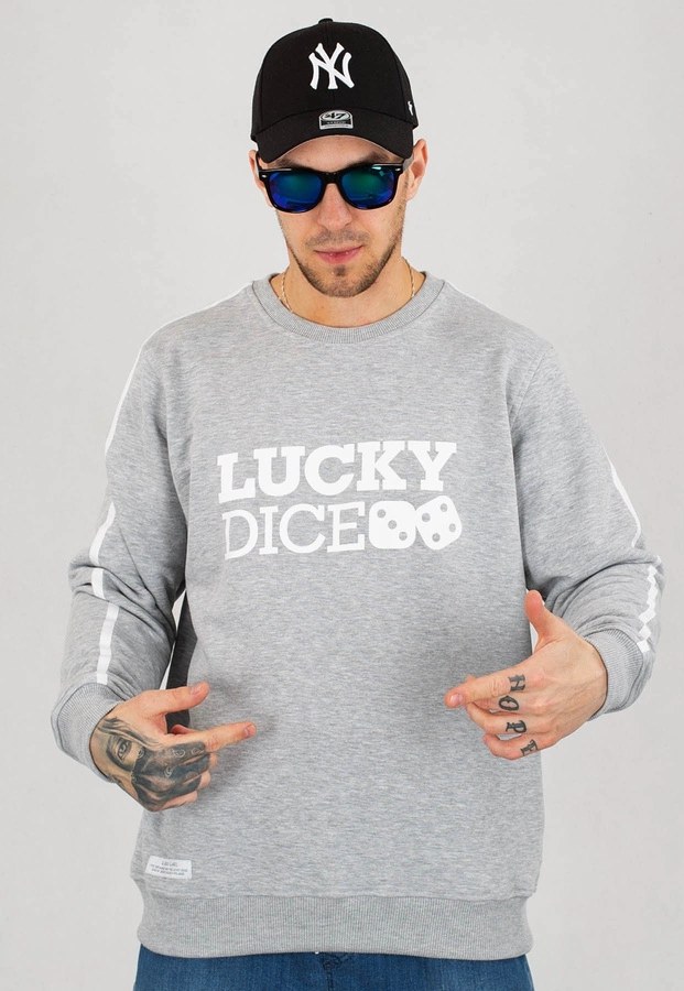 Bluza Lucky Dice Classic PJP szara