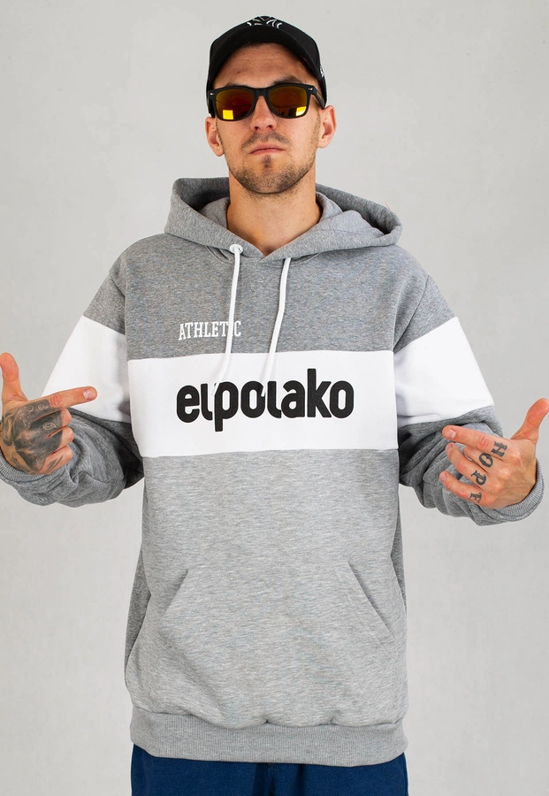 Bluza El Polako Athletico ciemno szara