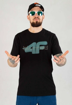 T-shirt 4F Regular M1317 czarny